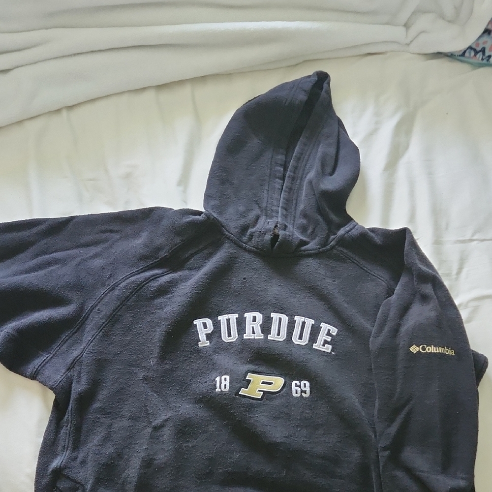 Columbia Black Purdue Crewneck Sweater